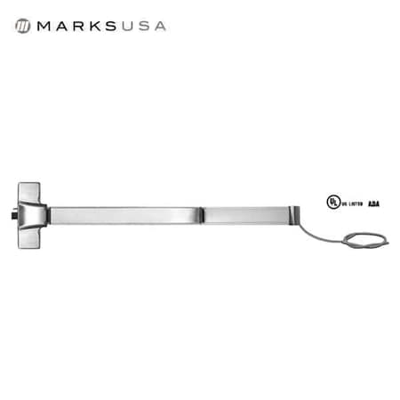 Marks Usa MarksElectric Latch Retracting Rim Device w/ Simultaneous Dogging 32D MRK-M9900-ER-32D